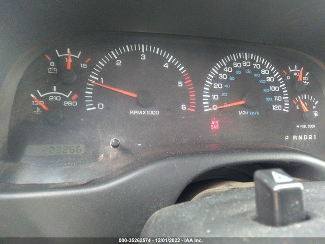 1998 DODGE DAKOTA SLT/SPORT/BASE VIN: 1B7GG22X5WS732217
