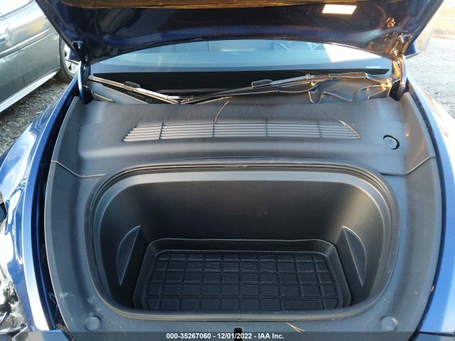 2022 TESLA MODEL Y LONG RANGE VIN: 7SAYGDEE0NA007047