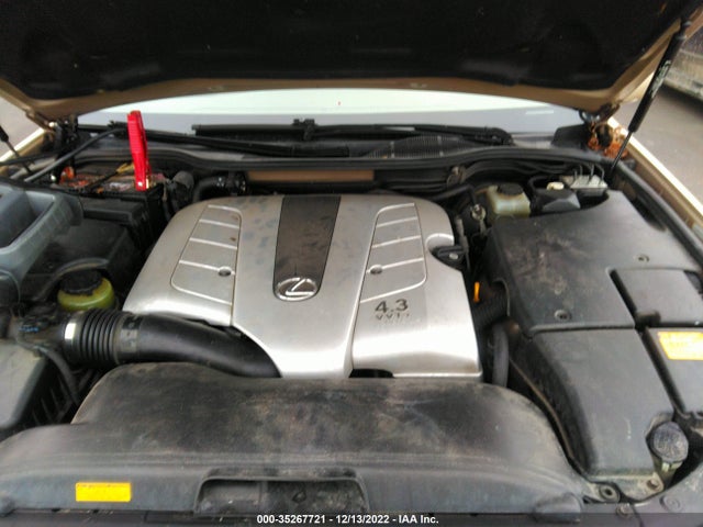 2002 LEXUS LS 430 VIN: JTHBN30F620072337