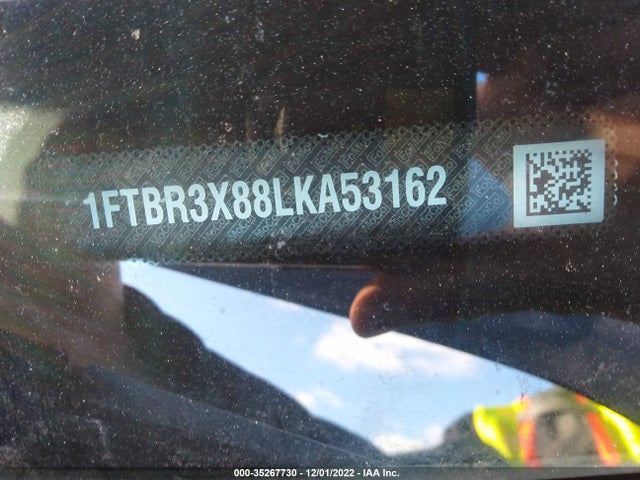 2020 Ford Transit, VIN: 1FTBR3X88LKA53162