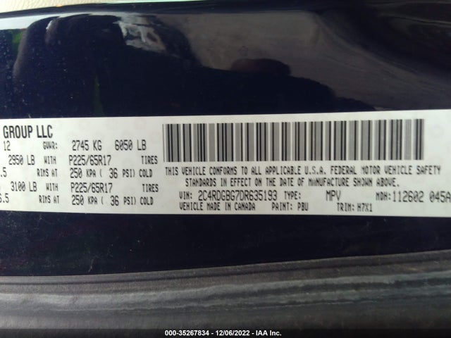 Dodge Grand Caravan Se 2013 2C4RDGBG7DR635193 Image 10