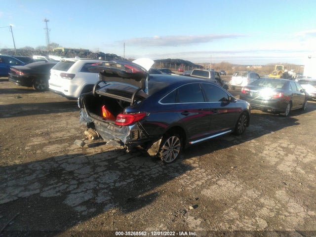 2015 HYUNDAI SONATA 2.4L SPORT VIN: 5NPE34AF1FH099222