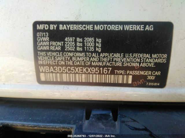WBA3D5C5XEKX95167 BMW 3 Series 328d Xdrive