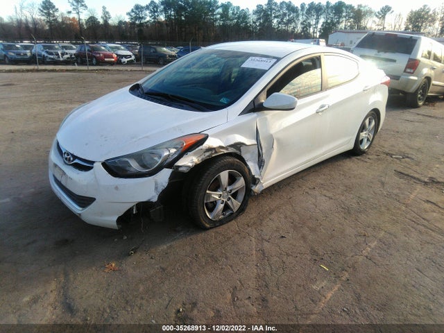 2013 HYUNDAI ELANTRA GLS PZEV VIN: 5NPDH4AE6DH432144