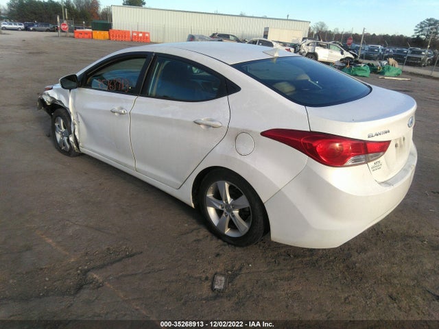 2013 HYUNDAI ELANTRA GLS PZEV VIN: 5NPDH4AE6DH432144