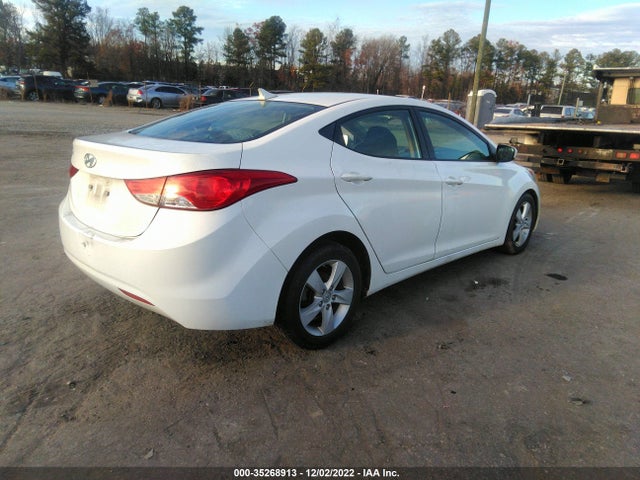 2013 HYUNDAI ELANTRA GLS PZEV VIN: 5NPDH4AE6DH432144