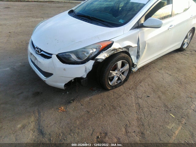 2013 HYUNDAI ELANTRA GLS PZEV VIN: 5NPDH4AE6DH432144