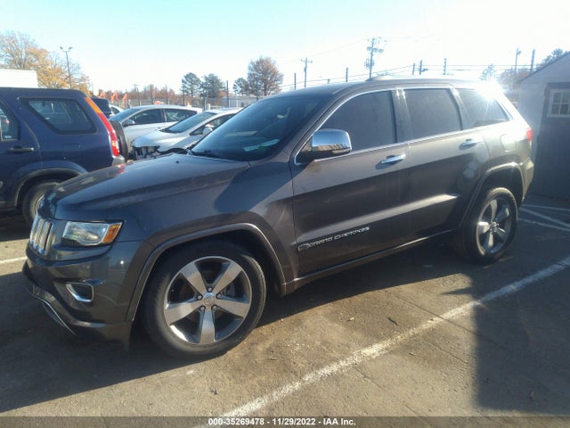 2014 JEEP GRAND CHEROKEE OVERLAND VIN: 1C4RJECT1EC382648