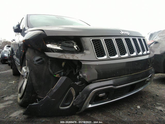 2014 JEEP GRAND CHEROKEE OVERLAND VIN: 1C4RJECT1EC382648