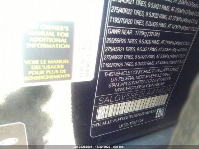SALGV5SE2LA414524 Land Rover Range Rover Autobiography