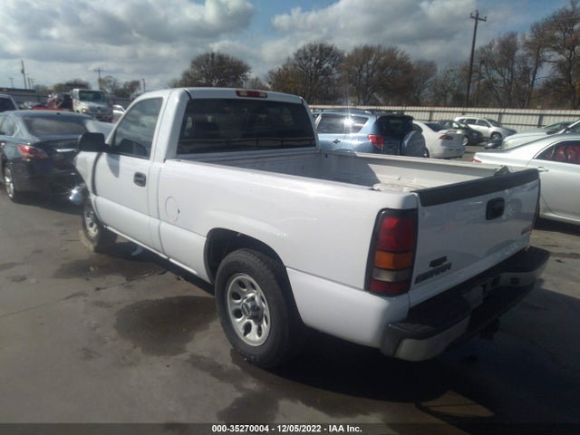 2007 GMC SIERRA 1500 WORK TRUCK VIN: 3GTEC14X67G170976