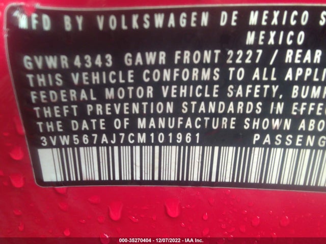 Volkswagen GLI 2012 3VW567AJ7CM101961 Image 13