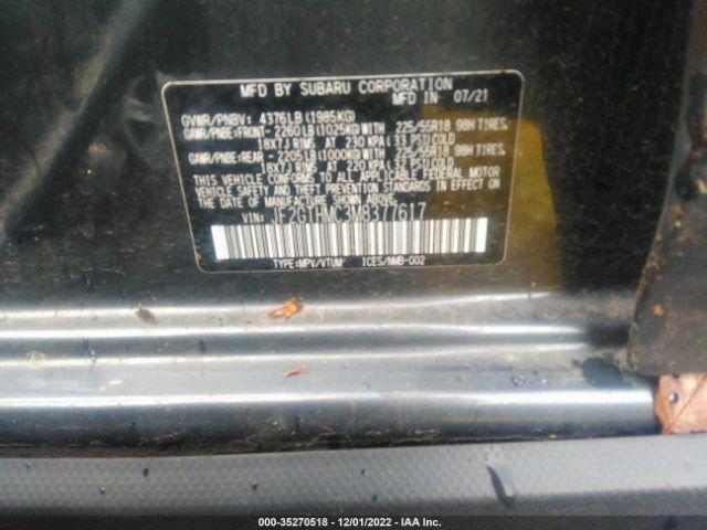 JF2GTHMC3M8377617 Subaru Crosstrek Limited