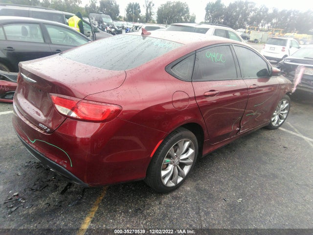 2016 CHRYSLER 200 S VIN: 1C3CCCBB4GN185143