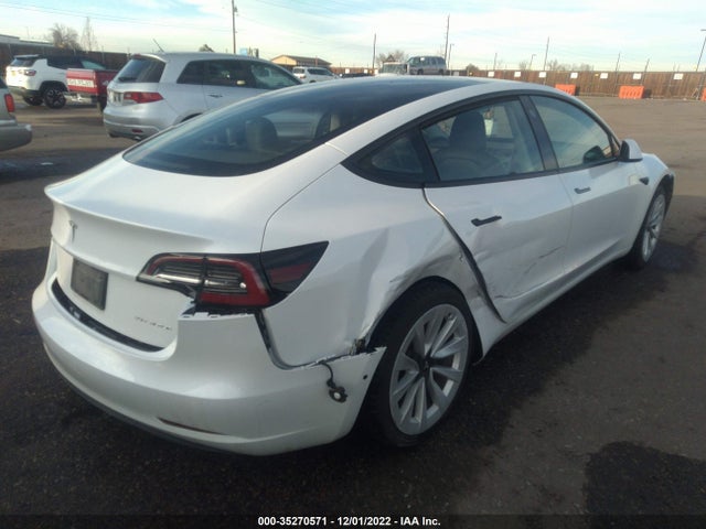 2021 TESLA MODEL 3 LONG RANGE VIN: 5YJ3E1EB2MF009384