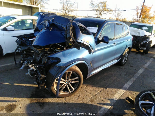 BMW X3 Xdrive30i 2021 5UXTY5C08M9H55270 Image 2