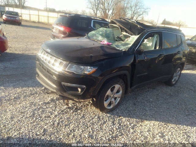2021 JEEP COMPASS LATITUDE VIN: 3C4NJCBB0MT548902