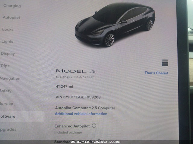 Tesla MODEL 3 2018 5YJ3E1EA4JF059268 Image 7