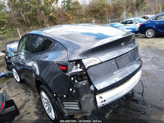 2021 TESLA MODEL Y LONG RANGE VIN: 5YJYGDEEXMF110071