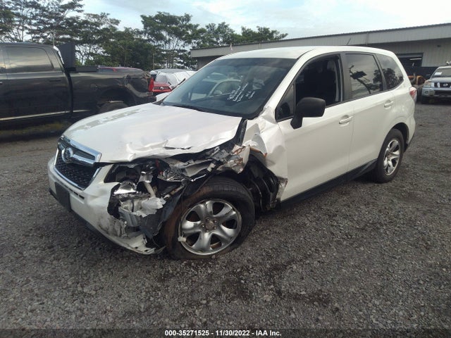 2015 SUBARU FORESTER 2.5I VIN: JF2SJAACXFH526197