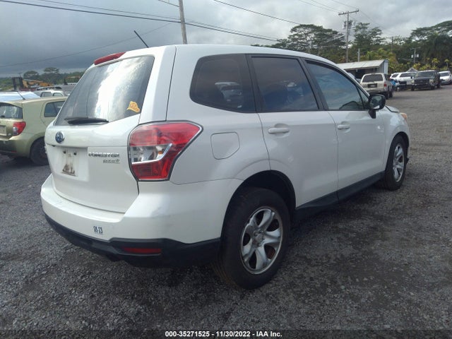 2015 SUBARU FORESTER 2.5I VIN: JF2SJAACXFH526197