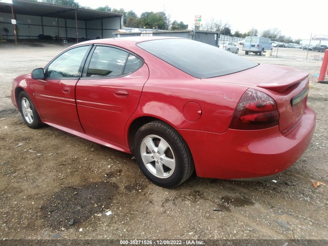 2008 PONTIAC GRAND PRIX VIN: 2G2WP552281109268
