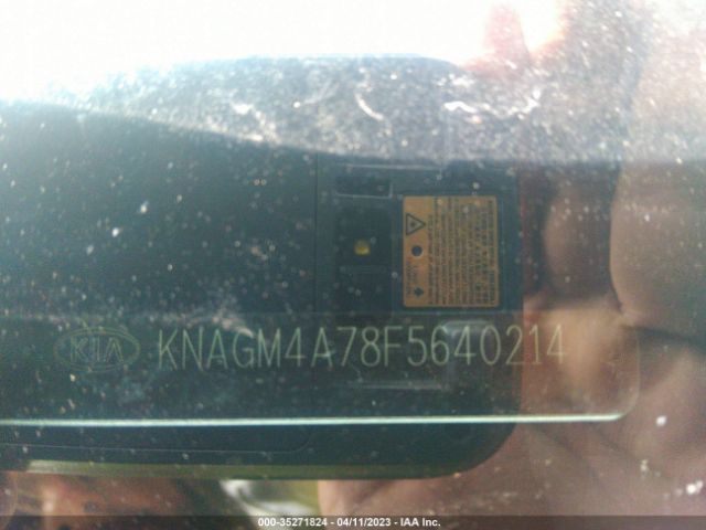 KNAGM4A78F5640214 KIA Optima Lx