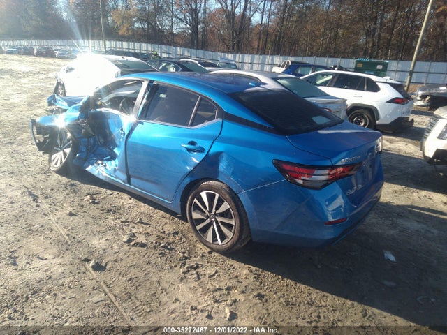 2021 NISSAN SENTRA SV VIN: 3N1AB8CV7MY314845