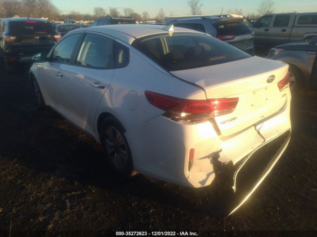 KNAGT4LE1H5009287 KIA Optima Hybrid Base