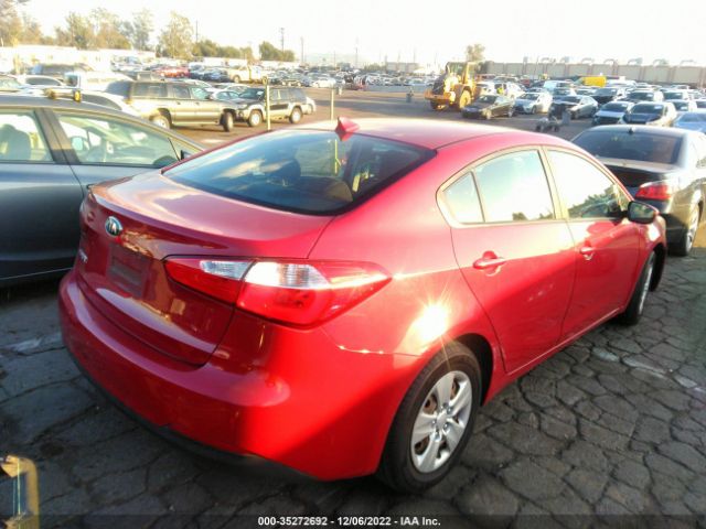 KNAFK4A63G5549944 KIA FORTE LX