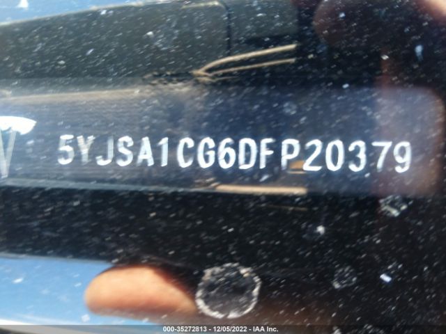 5YJSA1CG6DFP20379 Tesla MODEL S