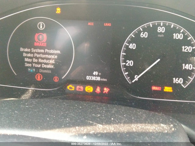 2019 HONDA ACCORD SEDAN SPORT 2.0T VIN: 1HGCV2F39KA004901