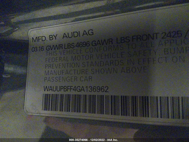 Audi A3 E-tron Premium 2016 WAUUPBFF4GA136962 Image 9