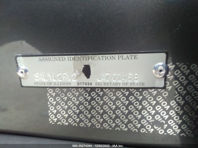 SALYL2RV2JA701468 Land Rover Range Rover Velar R-dynamic Se