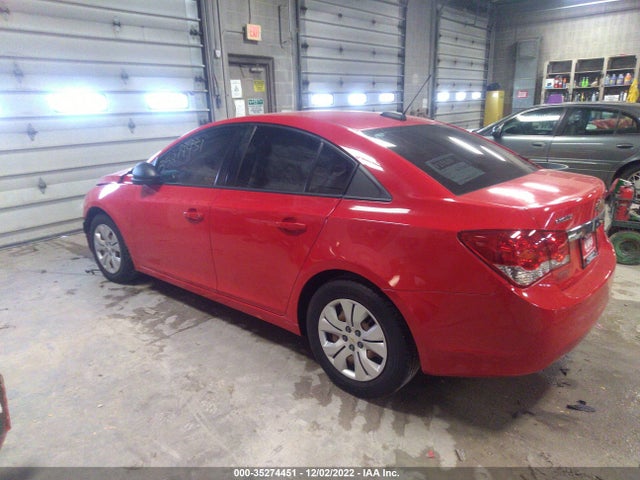 2016 CHEVROLET CRUZE LIMITED LS VIN: 1G1PC5SH9G7133310