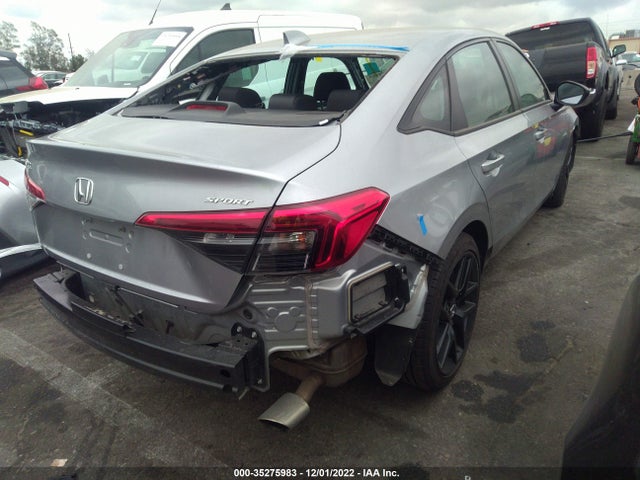 2022 Honda Civic, VIN: 2HGFE2F59NH510992