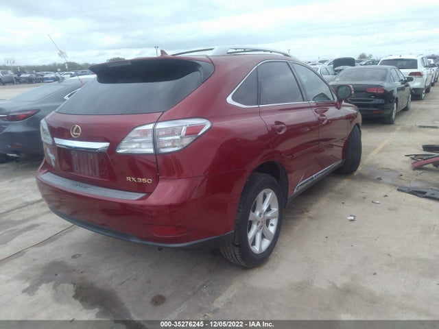 2T2ZK1BA1CC066267 Lexus RX 350