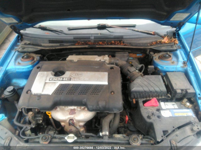 2005 KIA SPECTRA VIN: KNAFE161555099228