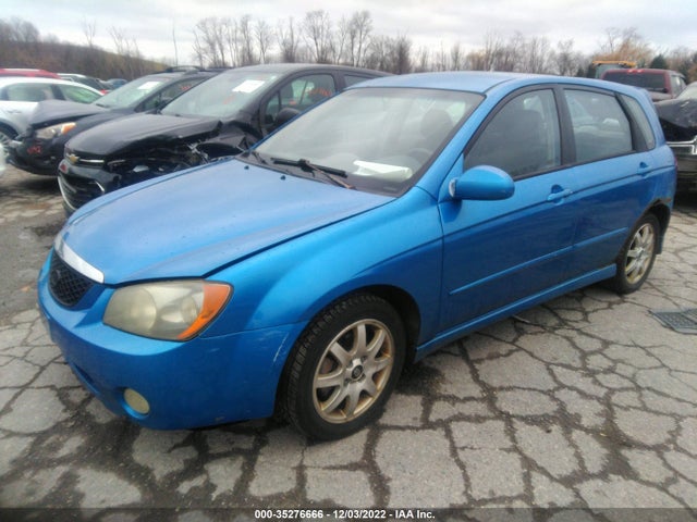 2005 KIA SPECTRA VIN: KNAFE161555099228