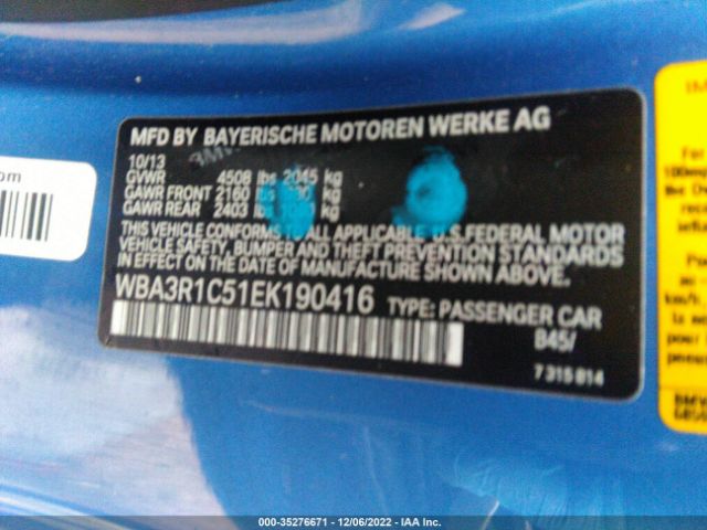 WBA3R1C51EK190416 BMW 4 Series 435i
