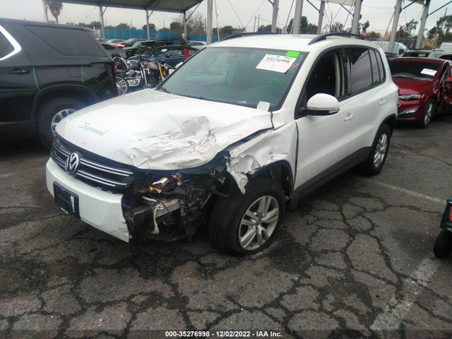 2015 VOLKSWAGEN TIGUAN S VIN: WVGAV7AX9FW614783