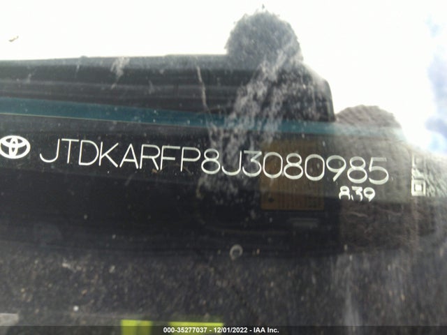 2018 Toyota Prius, VIN: JTDKARFP8J3080985