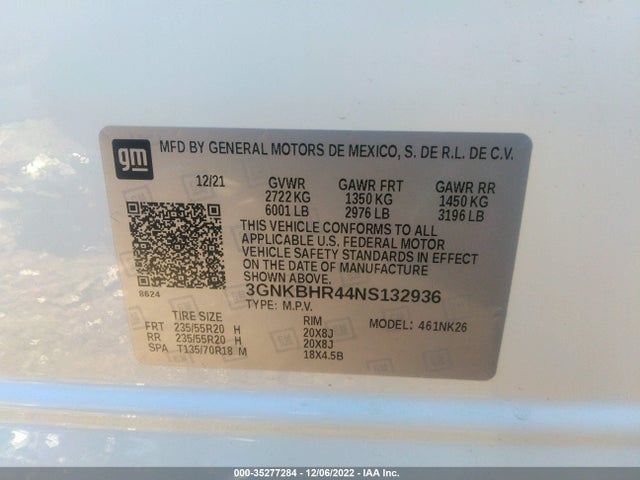 Chevrolet Blazer Lt 2022 3GNKBHR44NS132936 Image 10