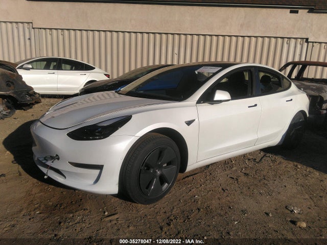 Tesla MODEL 3 2022 5YJ3E1EB2NF182209 Image 2