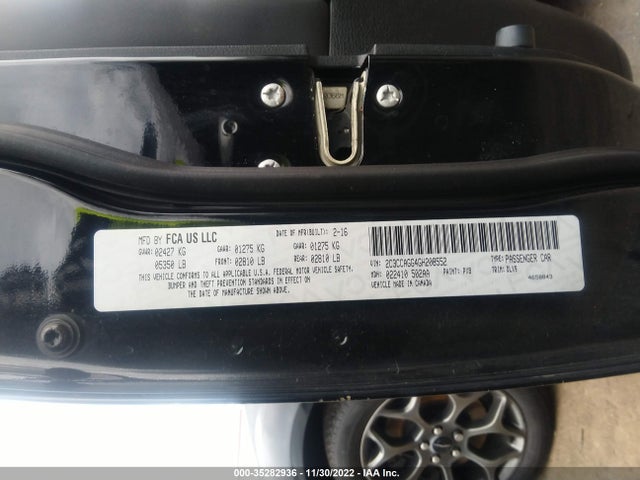 2C3CCAGG4GH208552 Chrysler 300
