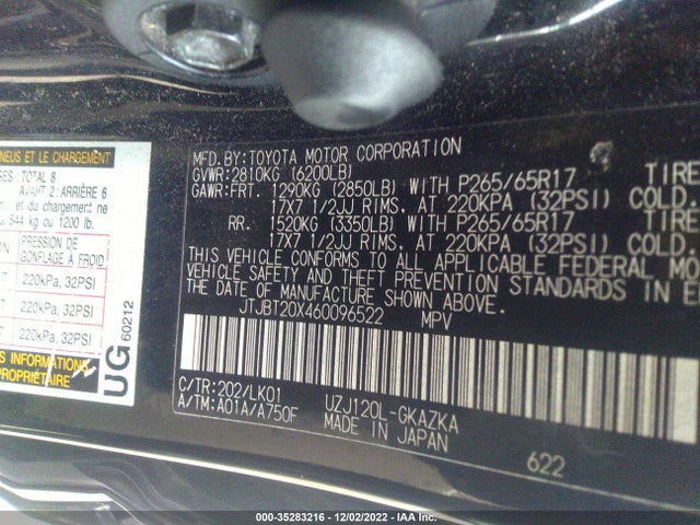 Lexus GX 470 2006 JTJBT20X460096522 Image 10