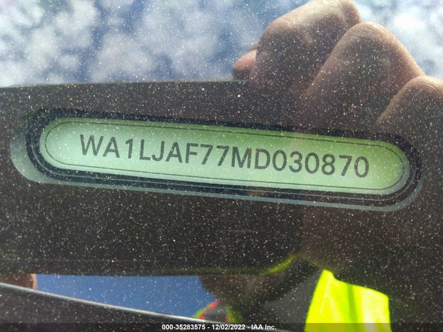 2021 Audi Q7, VIN: WA1LJAF77MD030870