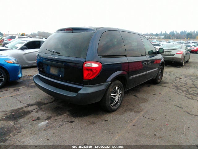 2005 DODGE CARAVAN SE VIN: 1D4GP25R35B137929