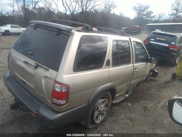 2001 NISSAN PATHFINDER SE VIN: JN8DR07X41W504287