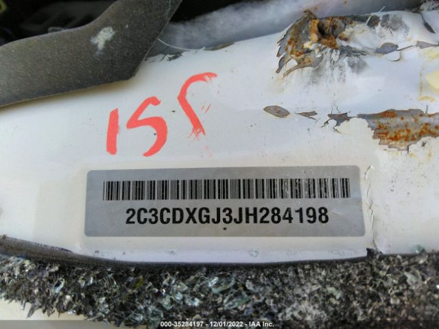 2C3CDXGJ3JH284198 Dodge Charger R/t Scat Pack
